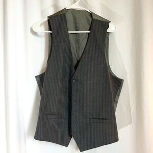 Suit Vest for Men with Pinstripes